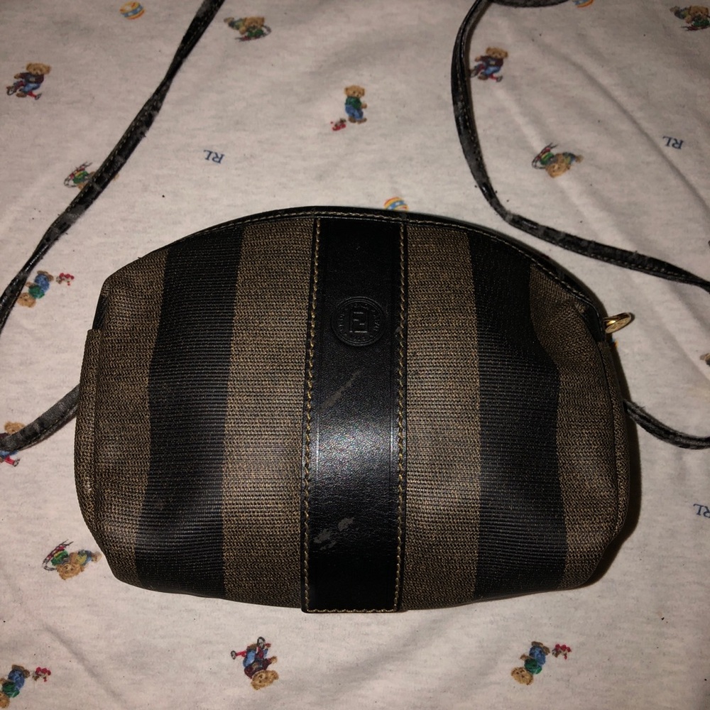 Authentic small fendi shoulder bag